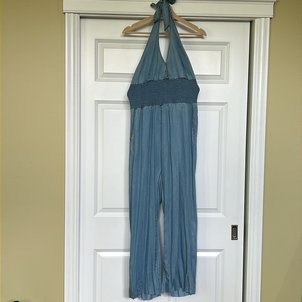 NEW GUESS LOS ANGELES Halter jumpsuit sz 28